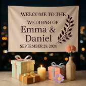 Verjaardagsfeestbanner | Wedding Welcome Sign Spandoek