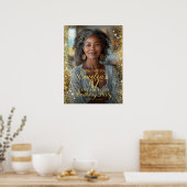 Verjaardagsfeestfoto welkomstbord poster (Keuken)