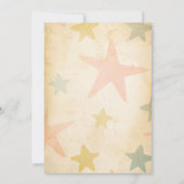 Verjaardagsfeestje Baby Uitnodiging In te vullen t (Achterkant)