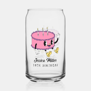 VERJAARDAGSFEestje Blikvorm Glas