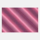 Verjaardagsfeestje Bordeaux Glossy Inpakpapier Vel (Voorkant)