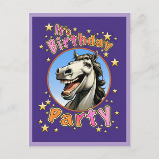Verjaardagsfeestje Briefkaart