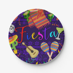 Verjaardagsfeestje Cinco De Mayo Feest Papieren Bordje