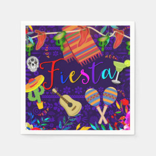 Verjaardagsfeestje Cinco De Mayo Feest Servet