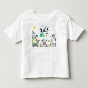 Verjaardagsfeestje Dieren Verjaardagsjongen Wilde Kinder Shirts