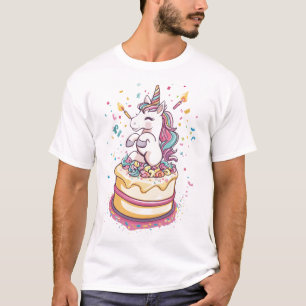 Verjaardagsfeestje Eenhoorn (1) T-shirt