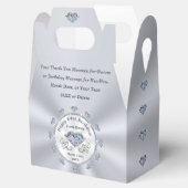 Verjaardagsfeestje Favorietendozen, Diamant Verjaa Bedankdoosjes (Geopend)