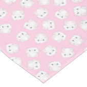 Verjaardagsfeestje konijn tafelkleed (Gekanteld)