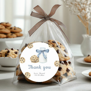 Verjaardagsfeestje Little Sweet Cookie dank je wel Ronde Sticker