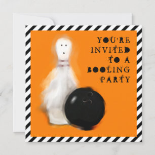 Verjaardagsfeestje met Halloween Kaart