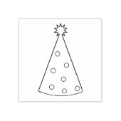 Verjaardagsfeestje Pet Art Stamp Rubberstempel (Afrduk)