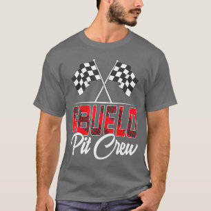 Verjaardagsfeestje racen Familie Abuelo Pit Crew T-shirt