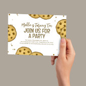 Verjaardagsfeestje Schattigee cookie Kaart