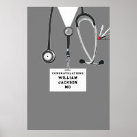 Verjaardagsfeestje van afgestudeerde dokter aan de