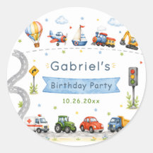 Verjaardagsfeestje Vervoer