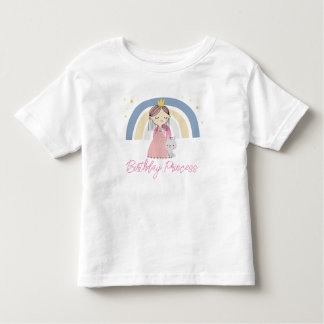 Verjaardagsfeestje voor een lieve prinses kinder shirts