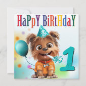 Verjaardagsfeestje voor honden (Voorkant)