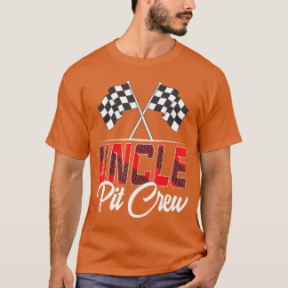 Verjaardagsfeestje voor race Familie Oom Pit Crew T-shirt