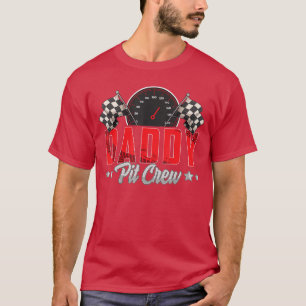 Verjaardagsfeestje voor racefamilie Papa Pit Crew T-shirt
