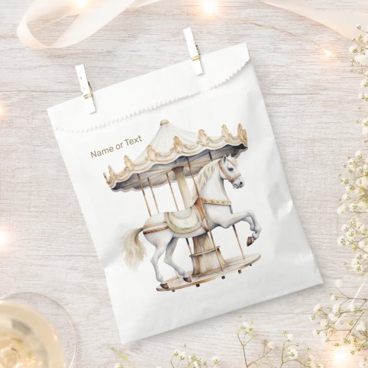 Verjaardagsfeestje Vrolijk naar ronde Circus Carna Bedankzakje (Geknipt)