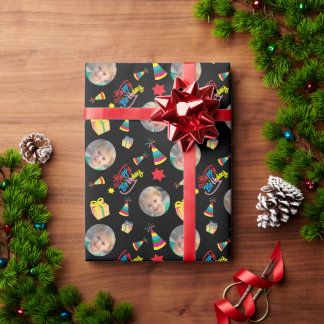 Verjaardagsfoto Cadeaupapier