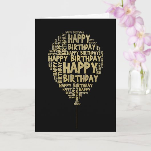 Verjaardagsfoto Kaart (Orchidee)