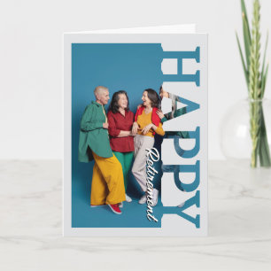 Verjaardagsfotokaart Gepersonaliseerde Verjaarda Kaart