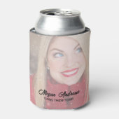 Verjaardagsfotokoeler voor blikjes blikjeskoeler (Blikje Voorkant)