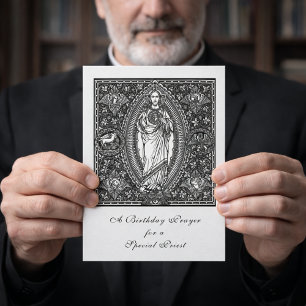 Verjaardagsgebed Heilig Hart Katholieke Priester K Kaart