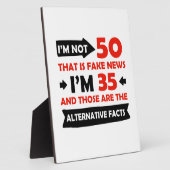 verjaardagsgeschenken van 50 jaar fotoplaat (Zijkant)