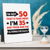 verjaardagsgeschenken van 50 jaar fotoplaat (Zijkant)