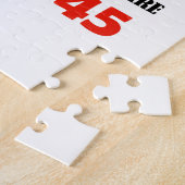 verjaardagsgeschenken van 60 jaar legpuzzel (Zijkant)