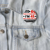 verjaardagsgeschenken van 60 jaar ronde button 5,7 cm (In situ)