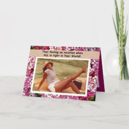 Verjaardagsgevoel Kaart