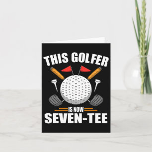 Verjaardagsgolf Shirten voor mannen 70e jaar oude Kaart