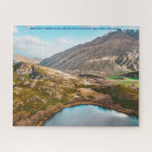 Verjaardagsgroeten Opa-Glendhu Bay Legpuzzel