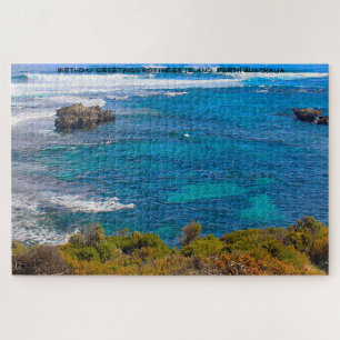 Verjaardagsgroeten Rottness Island Perth Australië Legpuzzel