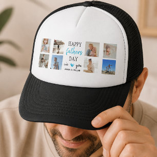 Verjaardagshoed Cadeau voor Vader Gepersonalisee Trucker Pet