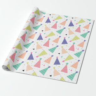 Verjaardagshoeden Cadeaupapier