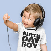 VERJAARDAGSJONGEN KIDS leuk PEUTER T-SHIRT