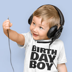 VERJAARDAGSJONGEN KINDER PEUTER T-SHIRT