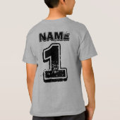 verjaardagsjongen t-shirt (Achterkant)