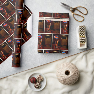 Verjaardagskaars in een Saloon Shotglas Cadeaupapier