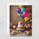 Verjaardagskaart (Voorkant / Achterkant)