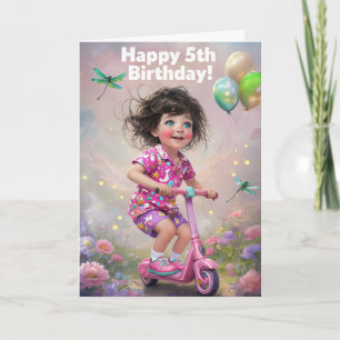 Verjaardagskaart 5 jaar kaart