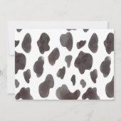 Verjaardagskaart bedankt Schotse Hooglander Koe Fe (Achterkant)