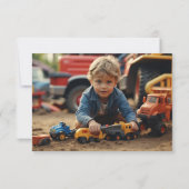 Verjaardagskaart bedankt voor hijskraan (Achterkant)