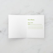 Verjaardagskaart Boys Safari Jungle Dieren Kaart (Binnen)