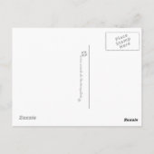 Verjaardagskaart Briefkaart (Achterkant)