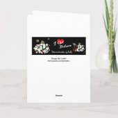 Verjaardagskaart Chihuahua Puppy - Voeg eigen groe Kaart (Achterkant)